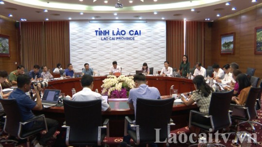UBND tỉnh Lào Cai họp báo thông tin tình hình kinh tế - xã hội 9 tháng năm 2022
