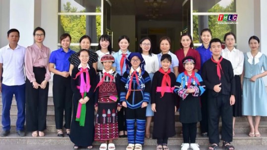 6 học sinh Lào Cai được tuyên dương tại Liên hoan Thiếu nhi tiêu biểu các dân tộc toàn quốc lần thứ IV
