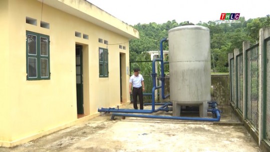 32 công trình cấp nước sinh hoạt nông thôn hoạt động hiệu quả