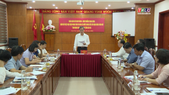Ban Thi đua - Khen thưởng Trung ương giám sát thực hiện phong trào xây dựng nông thôn mới tại Lào Cai