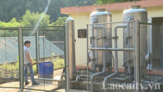 Lào Cai dự kiến khôi phục 259 công trình cấp nước