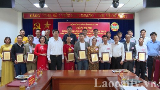 Tôn vinh 20 nông dân Lào Cai xuất sắc năm 2022