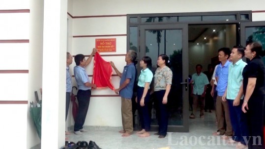 Hơn 8 tỷ đồng hỗ trợ làm nhà Đại đoàn kết cho hộ nghèo