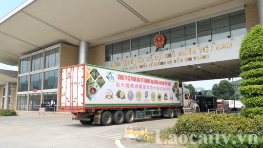 Các mặt hàng xuất khẩu chủ lực qua cửa khẩu Lào Cai