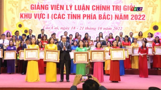 Bế mạc Hội thi Giảng viên lý luận chính trị giỏi khu vực I