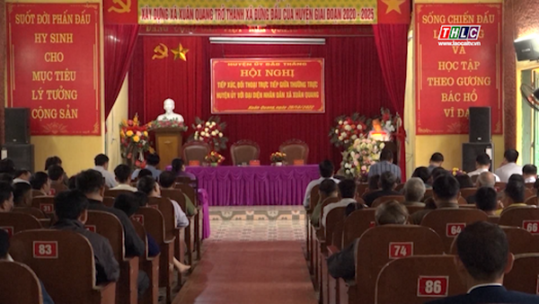 Lãnh đạo huyện Bảo Thắng tiếp xúc, đối thoại trực tiếp với Nhân dân xã Xuân Quang