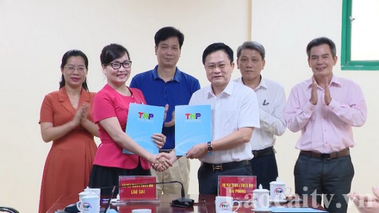 Đài PT-TH Lào Cai và Đài PT-TH Hải phòng ký kết hợp tác truyền thông