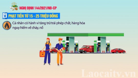 Bán lẻ xăng dầu qua thùng, can, chai... có bị xử phạt?