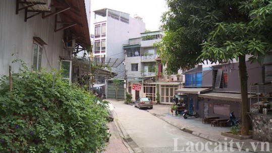Ngõ nhỏ bình yên giữa lòng phố thị