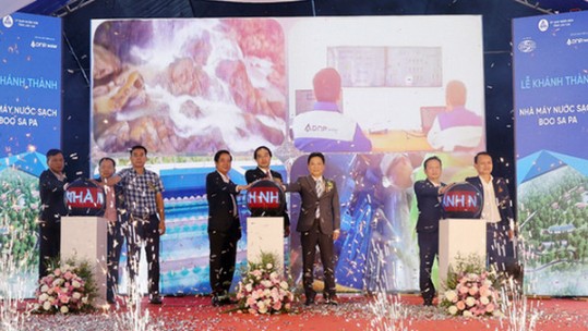 Khánh thành Nhà máy nước sạch BOO Sa Pa