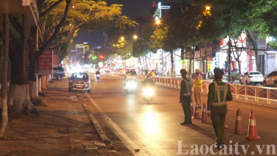 Tích cực triển khai cao điểm đảm bảo an ninh trật tự, an toàn giao thông dịp Tết