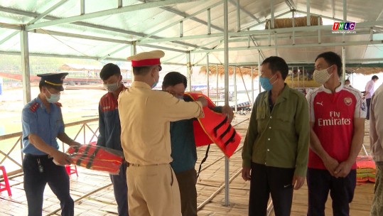 Lai Châu tăng cường tuyên truyền giao thông đường thủy