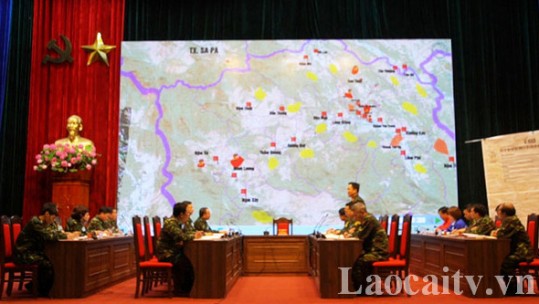 Diễn tập ứng phó cháy rừng và tìm kiếm cứu nạn huyện Văn Bàn năm 2022