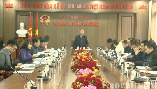 Đoàn đại biểu Quốc hội tỉnh Lào Cai giám sát tại huyện Mường Khương