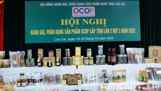 Lào Cai đánh giá phân hạng sản phẩm OCOP đợt 2 năm 2022
