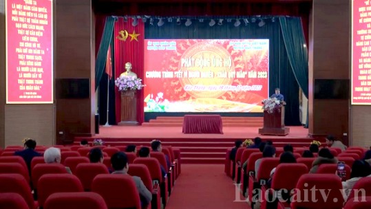 Bảo Thắng phát động ủng hộ Chương trình 