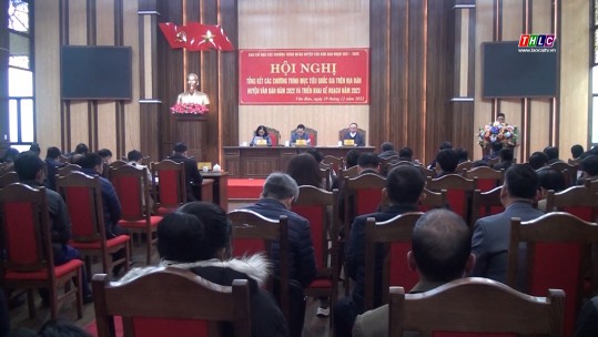Văn Bàn tổng kết các chương trình mục tiêu quốc gia