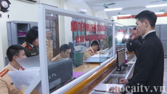 Ra mắt mô hình dịch vụ công trực tuyến của Công an thành phố Lào Cai