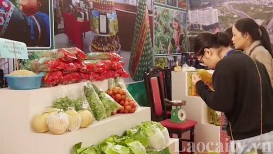 Lào Cai tổ chức, tham gia nhiều hoạt động xúc tiến thương mại quốc gia