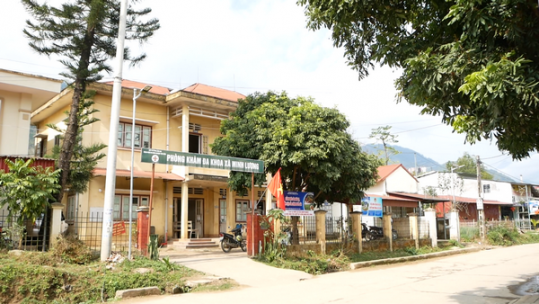 Hạ tầng Phòng khám Đa khoa khu vực Minh Lương xuống cấp nghiêm trọng