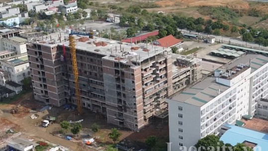 Đảm bảo tiến độ xây dựng Bệnh viện Đa khoa tỉnh Lào Cai giai đoạn 2