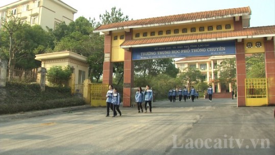 Trường THPT Chuyên Lào Cai thi lớp 10 vào ngày 3, 4 và 5/6