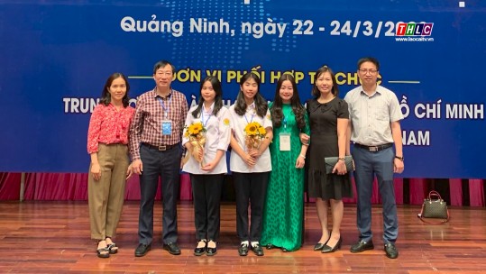 Học sinh Lào Cai đoạt giải cao tại Hội thi Khoa học kỹ thuật cấp quốc gia năm 2023