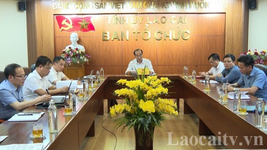 Ban Tổ chức Trung ương triển khai nhiệm vụ quý II năm 2023