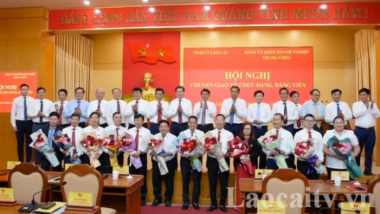 Bàn giao tổ chức đảng, đảng viên về trực thuộc Đảng ủy Khối Doanh nghiệp Trung ương