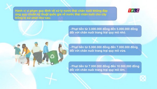 Mức xử phạt gây ô nhiễm môi trường trong chăn nuôi