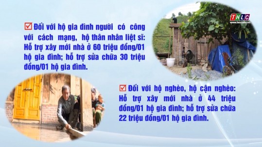 Chính sách hỗ trợ về nhà ở cho người có công với cách mạng