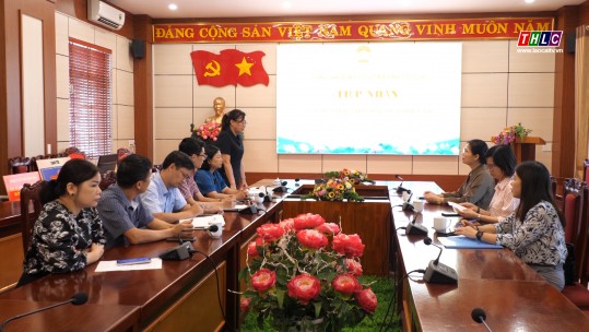 Chủ tịch Hội Liên hiệp Phụ nữ Việt Nam Hà Thị Nga làm việc với tỉnh Lào Cai về công tác phân bổ nguồn lực hỗ trợ Nhân dân vùng thiên tai