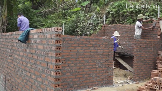 Thành phố Lào Cai đẩy mạnh xoá nhà tạm, nhà dột nát