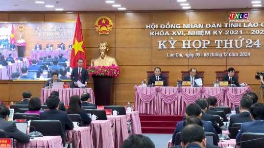 Chất vấn và trả lời chất vấn tại Kỳ họp thứ 24 HĐND tỉnh khóa XVI