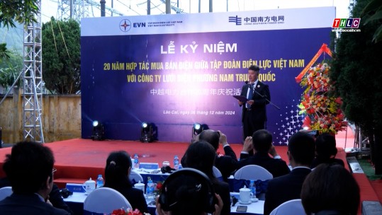 Kỷ niệm 20 năm hợp tác mua bán điện qua biên giới