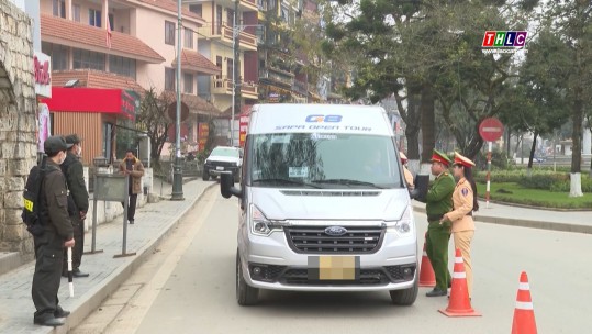 Thị xã Sa Pa đảm bảo trật tự, an toàn giao thông dịp tết Nguyên đán