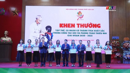 Đại hội cháu ngoan Bác Hồ thành phố Lào Cai lần thứ V