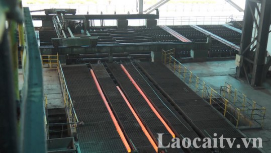 Nhà máy Gang thép Lào Cai ra phôi thép đầu tiên sau 3 năm tạm dừng hoạt động