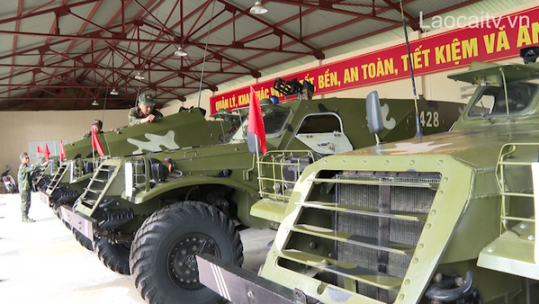 “Ngày kỹ thuật” ở Đại đội Trinh sát, Cơ giới