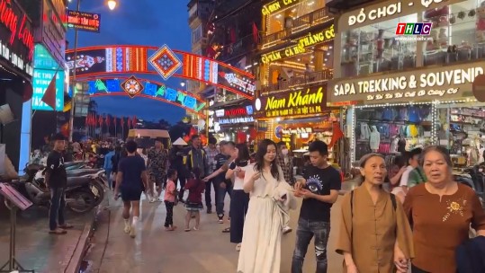 Sa Pa phát triển kinh tế đêm