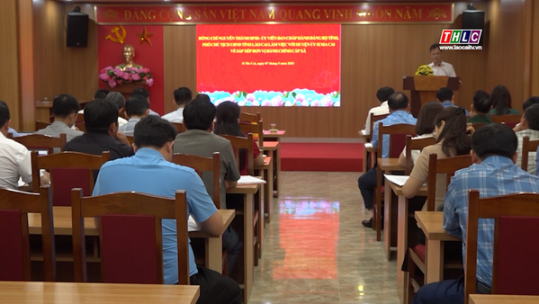 Phó Chủ tịch UBND tỉnh Nguyễn Thành Sinh làm việc với huyện Si Ma Cai về sắp xếp, sáp nhập đơn vị hành chính
