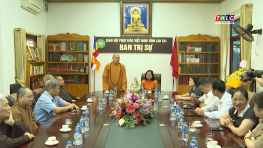 Chúc mừng Giáo hội Phật giáo tỉnh nhân dịp Lễ Phật đản