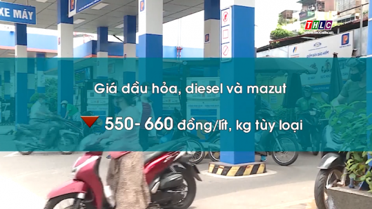 Giá xăng, dầu tiếp tục giảm từ 15h chiều ngày 8/5