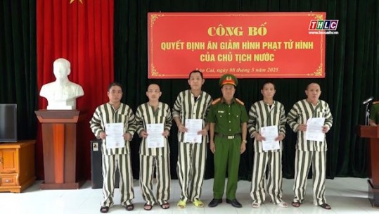10 người được ân giảm hình phạt tử hình xuống tù chung thân
