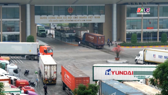 Trên 300.000 tấn nông sản được xuất khẩu qua Cửa khẩu Kim Thành