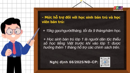 Từ 01/5/2025, học sinh đồng bào dân tộc thiểu số được hưởng chính sách mới