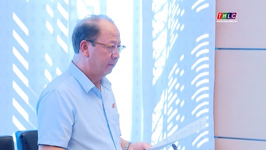 Đại biểu Sùng A Lềnh góp ý nhiều dự án luật quan trọng