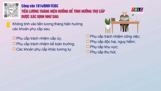 Bộ Nội vụ hướng dẫn về tiền lương tháng hiện hưởng để tính trợ cấp theo Nghị định 178