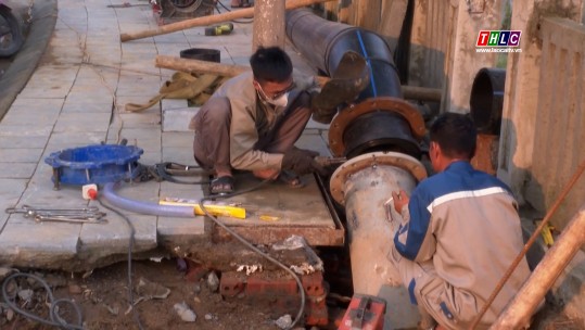 Tuột đường ống cung cấp nước cho phía Nam thành phố