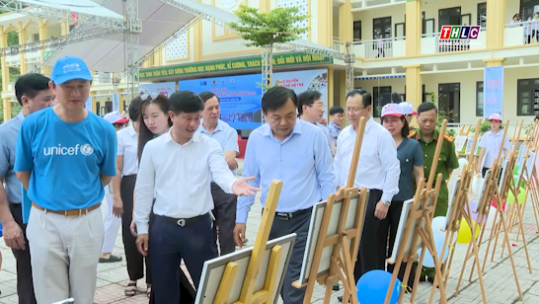 Mít tinh hưởng ứng Tuần lế quốc gia Phòng, chống thiên tai tại Lào Cai